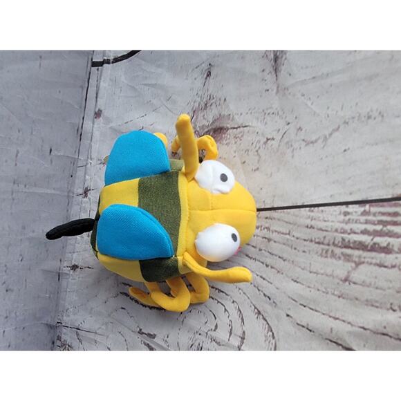 Bumblebee Stuffed Animal Plush Silly Funny Bee 4 Inch - Picture 2 of 6